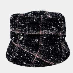 Pre Owned قبعة باكيت شانيل تويد متعددة الألوان