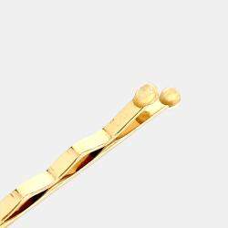 Pre Owned Chanel CC Logo Hairpin