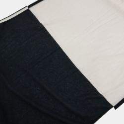 Pre Owned Chanel Black Wool Shawl and Muffler