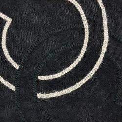 Pre Owned Chanel Black Wool Shawl and Muffler