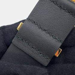 مملوكة مسبقًا Chanel Cc Logo Belt Black Leather Enamel Size 75/30