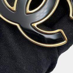 مملوكة مسبقًا Chanel Cc Logo Belt Black Leather Enamel Size 75/30