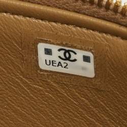 مملوكة مسبقًا حقيبة شانيل بيج بسلسلة كافيار جلدي مبطن