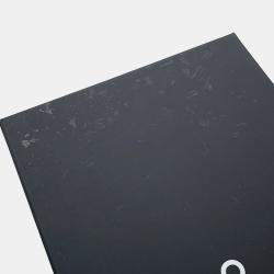 مملوكة مسبقًا حزام شانيل CC شعار السلسلة جلد أسود معدن