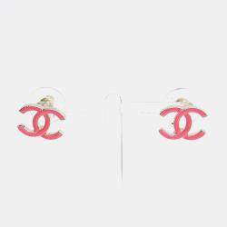 Pre Owned Chanel CC logo Earrings