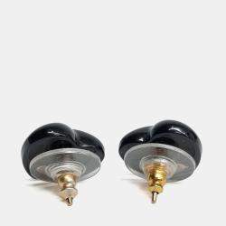 Pre Owned Chanel heart earrings