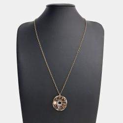 Pre Owned Chanel Logo Necklace