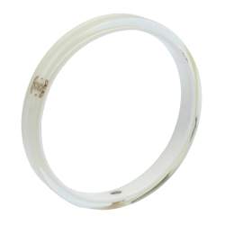 مملوكة مسبقًا سوار شانيل راتنج أبيض CC