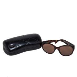 مملوكة مسبقًا Chanel Dark Havana/ Brown 5197-H Sunglasses