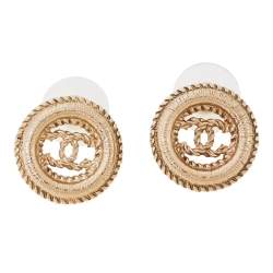 Chanel cc stud earrings - Gem