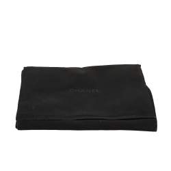 Pre Owned قلادة شانيل سلسلة كورب قفل شفاف مرصع بالجواهر سي سي