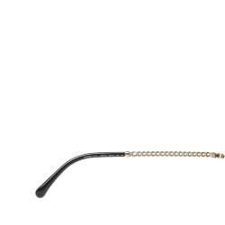 مملوكة مسبقًا Chanel Gold/Brown 4242 Oval Sunglasses