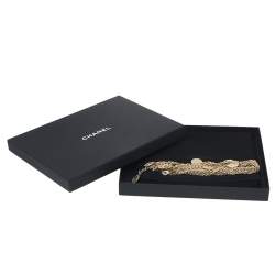 Pre Owned Chanel CC Coin Charm Multi Chain Gold Tone Belt / Necklace