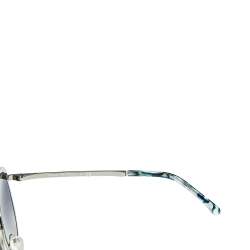 مملوكة مسبقًا نظارة شمسية شانيل 4206 مستديرة غرادينت رصاصي / معدن فضي اللون