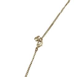 Pre Owned قلادة شانيل سي سي ذهبي ة اللون