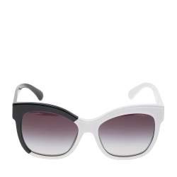 Chanel Monochrome/ Grey Gradient 9081 Oversized Sunglasses