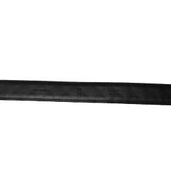 Pre Owned Chanel Black Quilted Leather CC Chain Belt 80CM