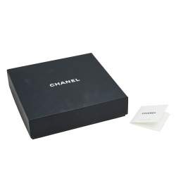 Pre Owned قلادة شانيل معدن ذو لون ذهبي باهت متعدد السلاسل