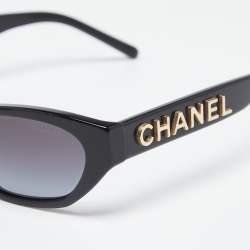 Chanel Black A71280 Rectangle Sunglasses Chanel