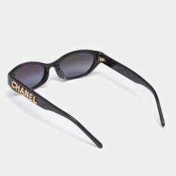 Chanel Black A71280 Rectangle Sunglasses Chanel | TLC