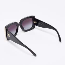 Louis Vuitton LV Moon Pearl Square Sunglasses Black Acetate & Metal. Size E