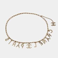 Chanel CC Crystals Letter Logo Chain Belt Chanel