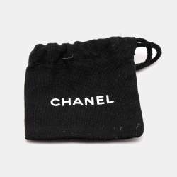 مملوكة مسبقًا Chanel CC Crystals Faux Pearl Gold Tone Bracelet