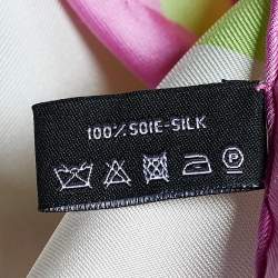 Pre Owned Chanel Multicolor Bags Print Silk Scarf