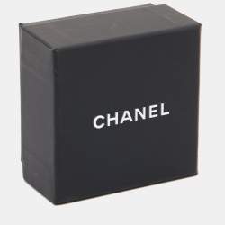 Pre Owned Chanel Pearls & Resin Bead CC Charm Elasticized Headband