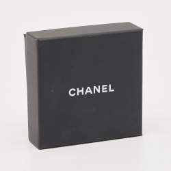 Pre Owned Chanel Gold Tone Pyramid Stud Pin Brooch