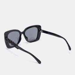 Chanel Black 5422-BA Polarized Square Sunglasses