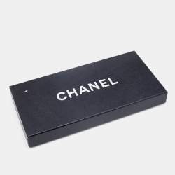 Chanel Burgundy Perforated Lambskin Turnlock Gloves Size 8