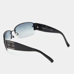 CHANEL Crystal CC Sunglasses 4117-B Black 1201959