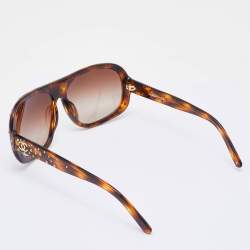 Chanel Brown/Brown Gradient 5135 Studded Aviator Sunglasses