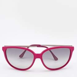 Chanel Pink/Grey Gradient 38008 Butterfly Sunglasses