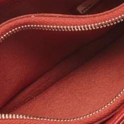 Chanel Red Quilted Leather CC Phone Holder Pouch