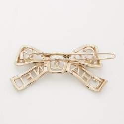 Chanel Coco Crystals Gold Tone Brooch