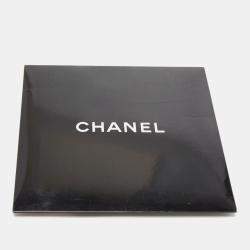 Chanel Pink CC Flower Print Silk Scarf