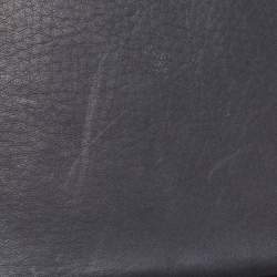 Pre Owned Chanel Black Leather Logo Ipad Mini Case