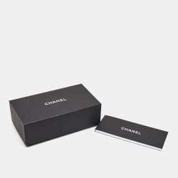 Chanel Black Pearl Embellished Gradient Butterfly Sunglasses