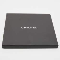 Pre Owned Chanel Green CC Chain Link Print Silk Square Scarf
