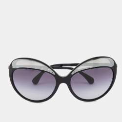 Chanel Black/Grey 5379 Butterfly Sunglasses