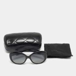 Chanel Black Gradient 5312 Oval Sunglasses