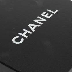 Pre Owned Chanel Coral Orange Leather CC Pearl Detail Belt 85CM