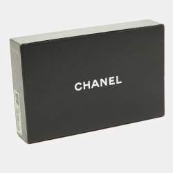 Pre Owned Chanel CC Laser Cut Detail Fingerless Gloves 7.5