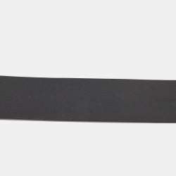 Chanel Black Leather CC Buckle Belt 80CM 