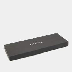 Chanel CC Enamel Leather Gold Tone Belt