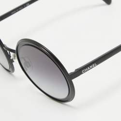 Chanel Black Gradient 4226 Round Sunglasses