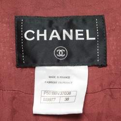 Chanel Pink Tweed Cara Delevingne Style Jacket M