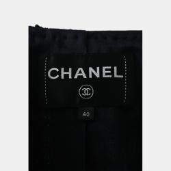 Chanel Tweed Button Up Dress M